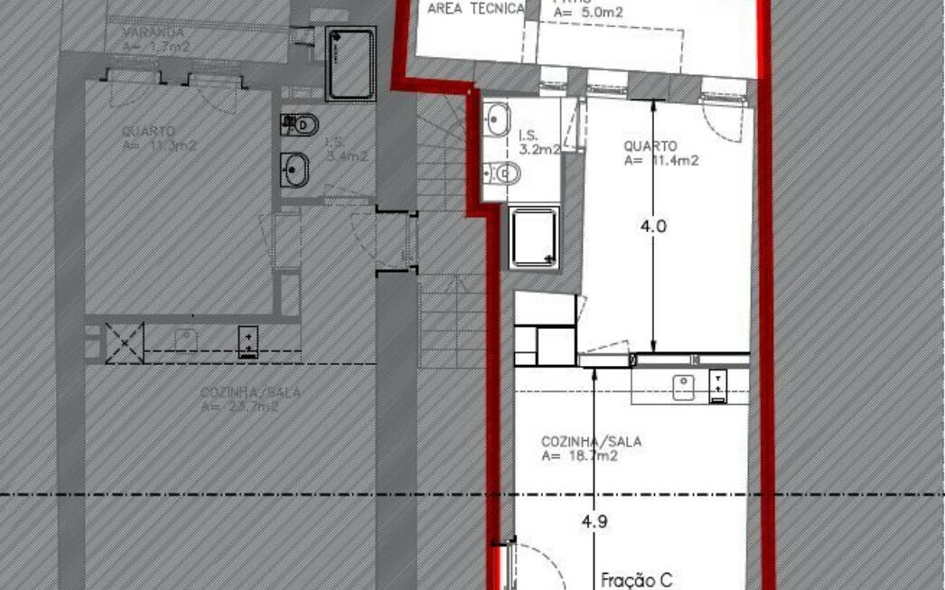 Apartamento T1 Porto GN/02329