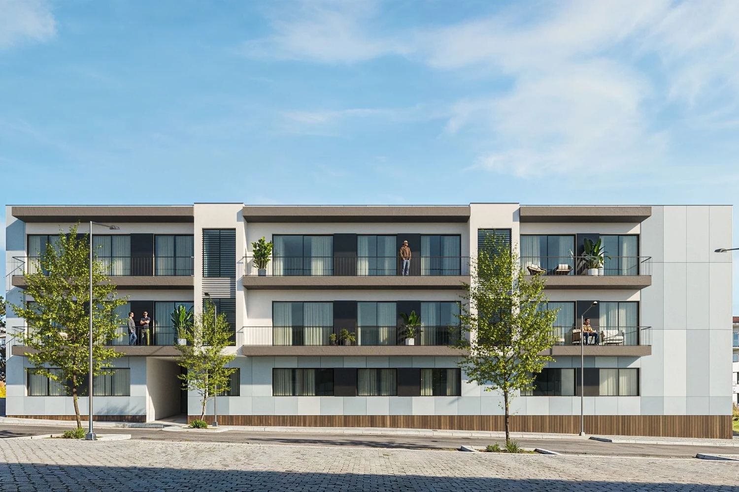 GN/02132 Apartamento T3 Novo Terraço Condomínio Fechado Madalena Vila Nova de Gaia Porto