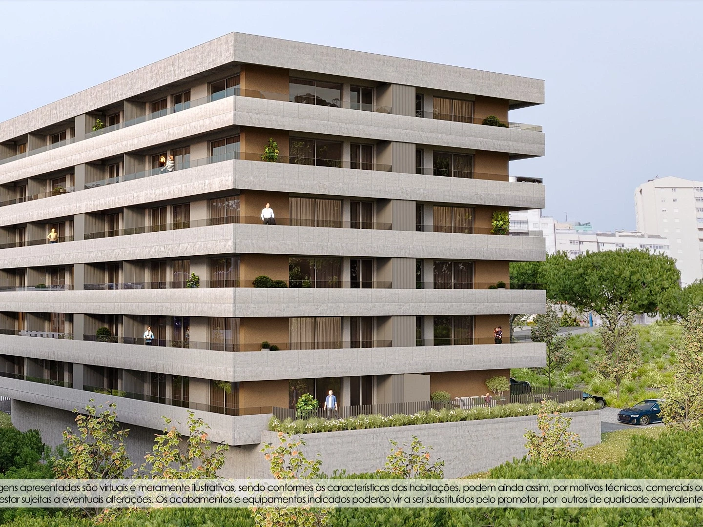 GN/02355 Apartamento T2 Novo El Corte Inglés Mafamude Vila Nova de Gaia Porto