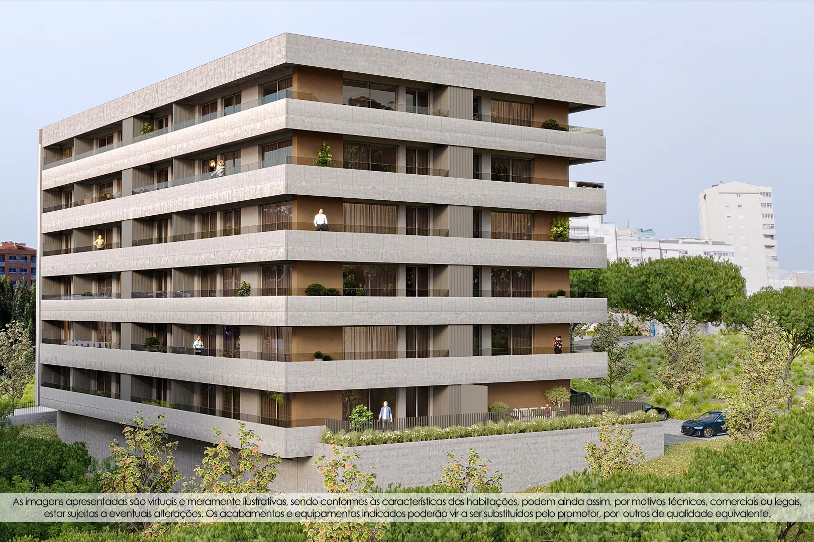 GN/02355 Apartamento T2 Novo El Corte Inglés Mafamude Vila Nova de Gaia Porto