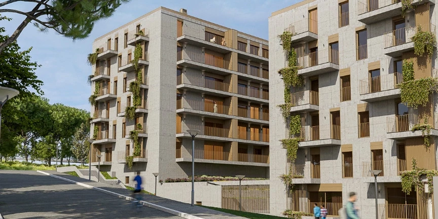 GN/02325 Apartamento T3 Novo Lugar de Garagem para 3 viaturas em Oliveira do Douro Vila Nova de Gaia Porto