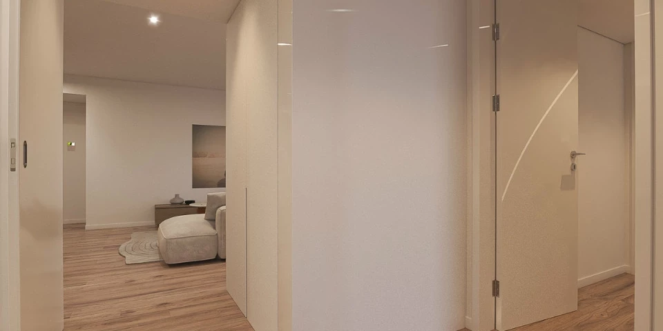 GN/02325 Apartamento T3 Novo Lugar de Garagem para 3 viaturas em Oliveira do Douro Vila Nova de Gaia Porto