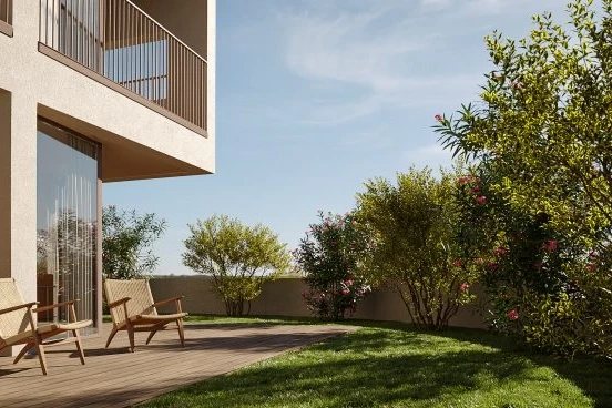 GN/02407_2 Apartamento T2 Novo c/ Jardim Arcozelo Vila Nova de Gaia Porto