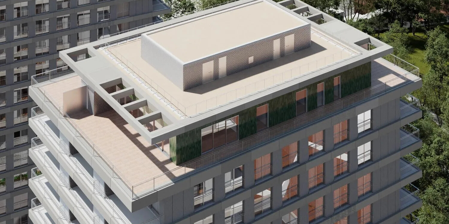 Apartamento T1 Novo GN/02416 GN/02417 GN/02418