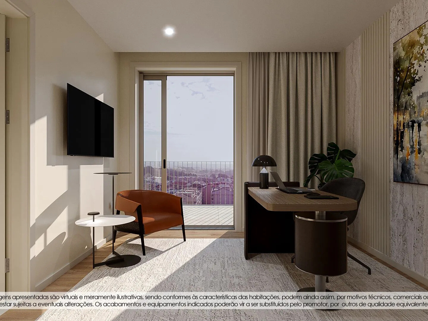Apartamento T1 Novo GN/02416 GN/02417 GN/02418