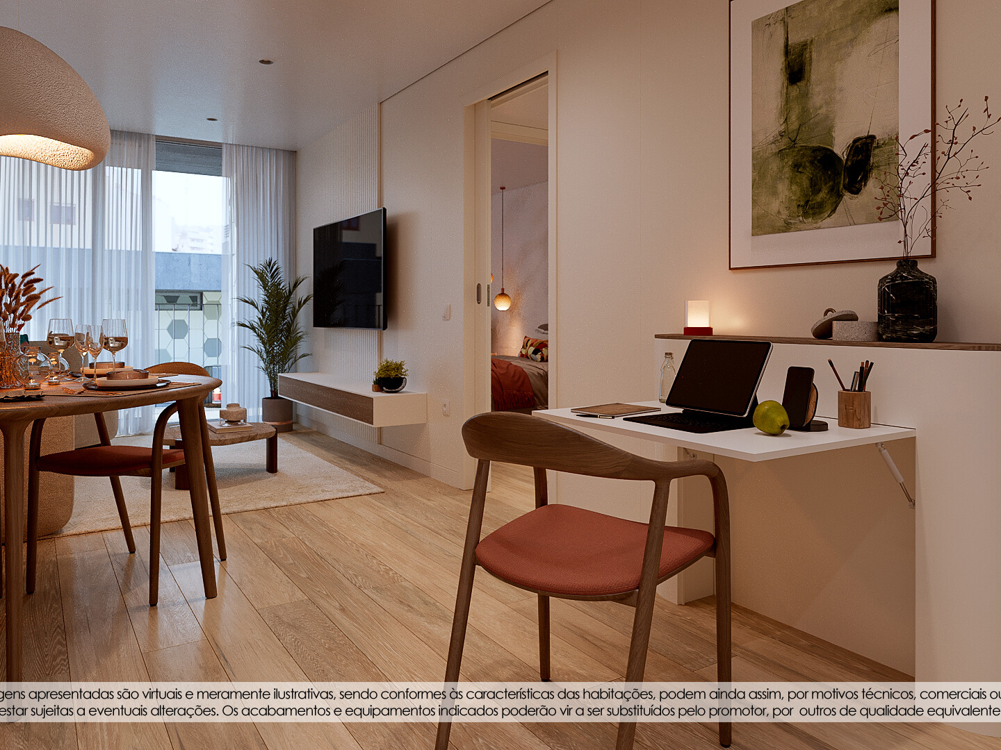 Apartamento T1+1 Novo Mafamude GN/02420
