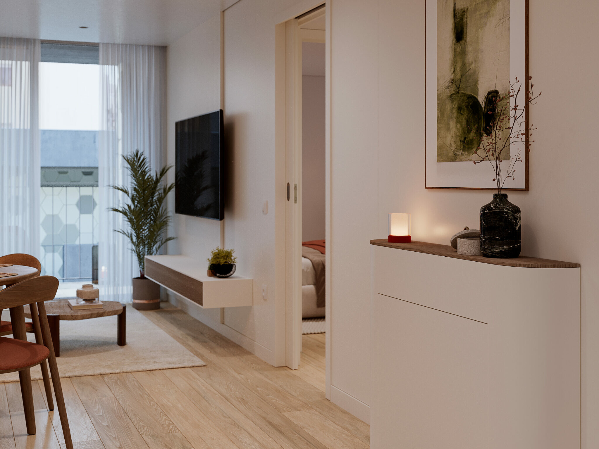 Apartamento T1+1 Novo Mafamude GN/02420