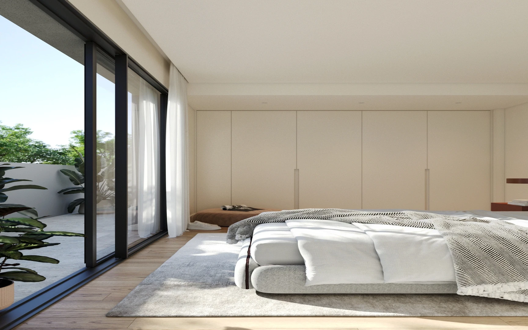 GN/02300 Apartamento T1 Evolutivo Novo Mafamude Vila Nova de Gaia Porto Quarto