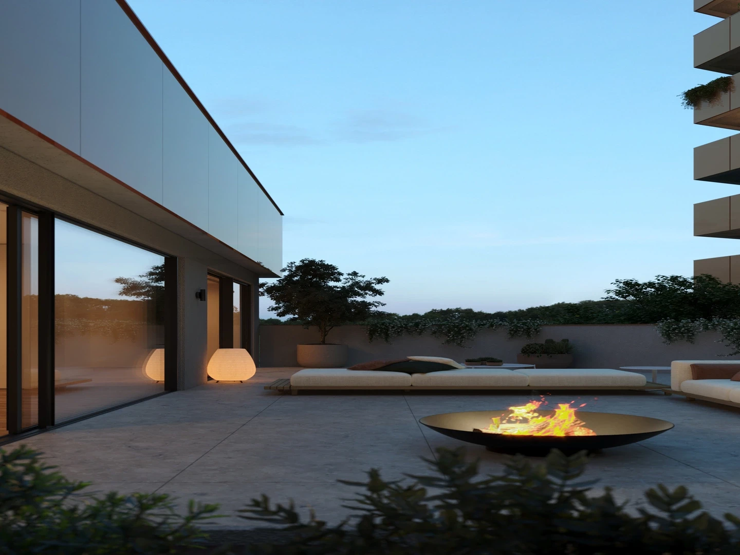 GN/02300 Apartamento T1 Evolutivo Novo Mafamude Vila Nova de Gaia Porto Varanda
