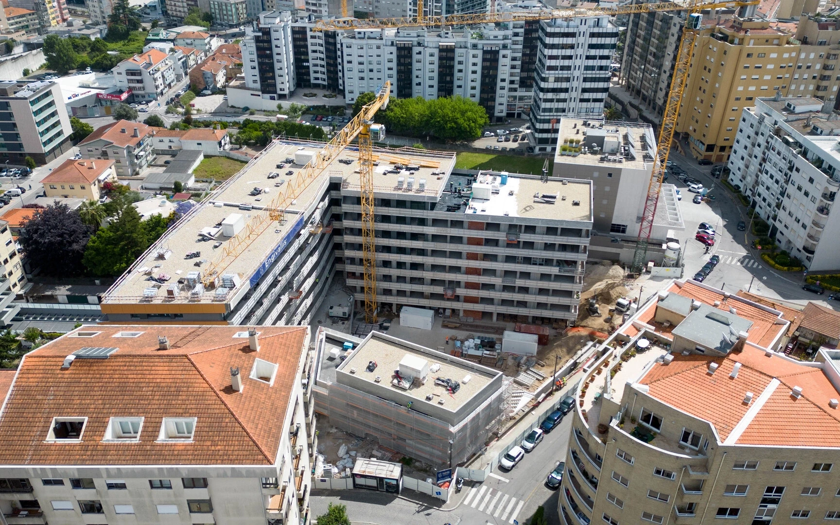 GN/02300 Apartamento T1 Evolutivo Novo Mafamude Vila Nova de Gaia Porto Foto Obra
