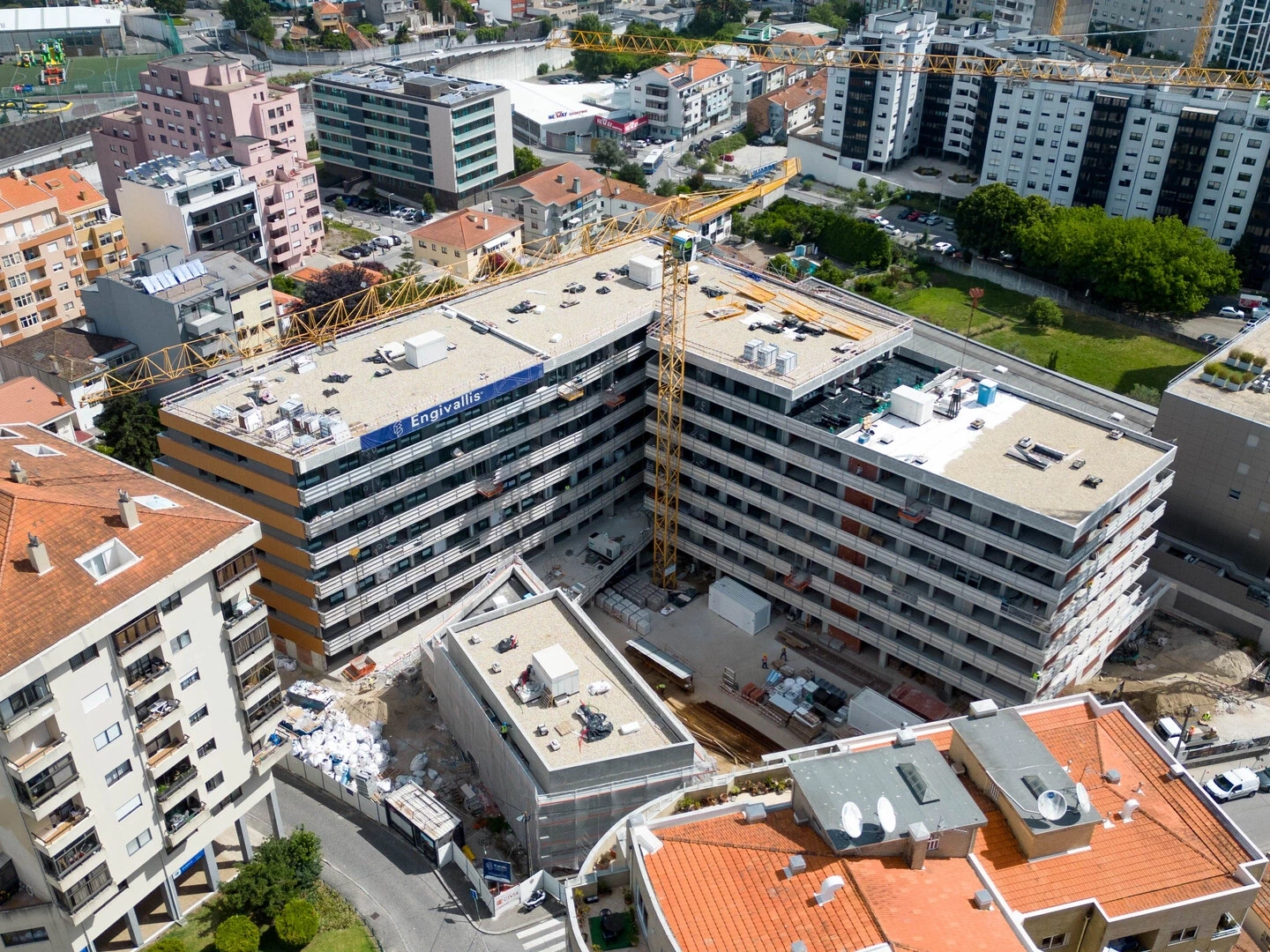GN/02300 Apartamento T1 Evolutivo Novo Mafamude Vila Nova de Gaia Porto Foto Obra