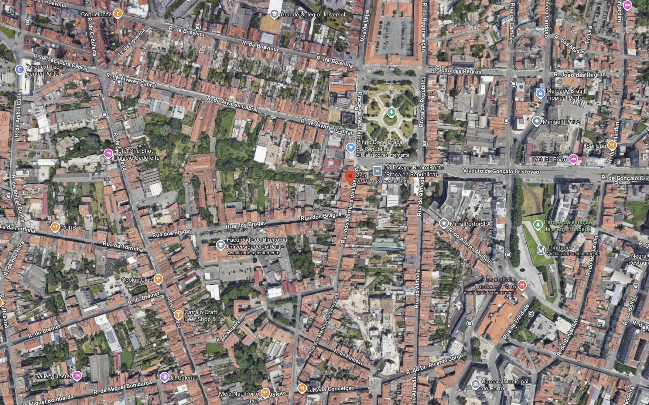 GN/02438 Espaço comercial Vista Mapas Cedofeita Porto Metro da Trindade