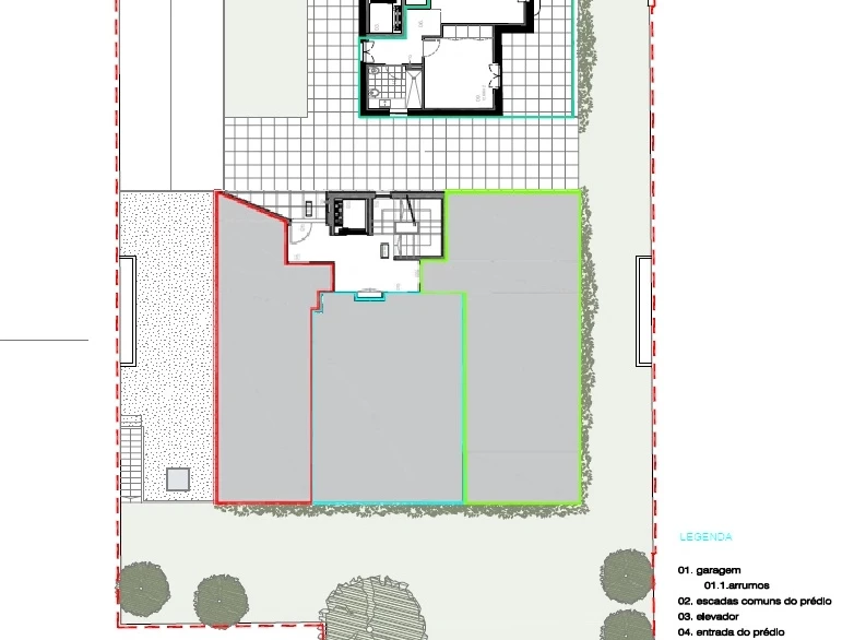 GN/02441 Apartamento T1 Novo com terraço Avenida Comendador Ferreira de Matos Matosinhos Porto