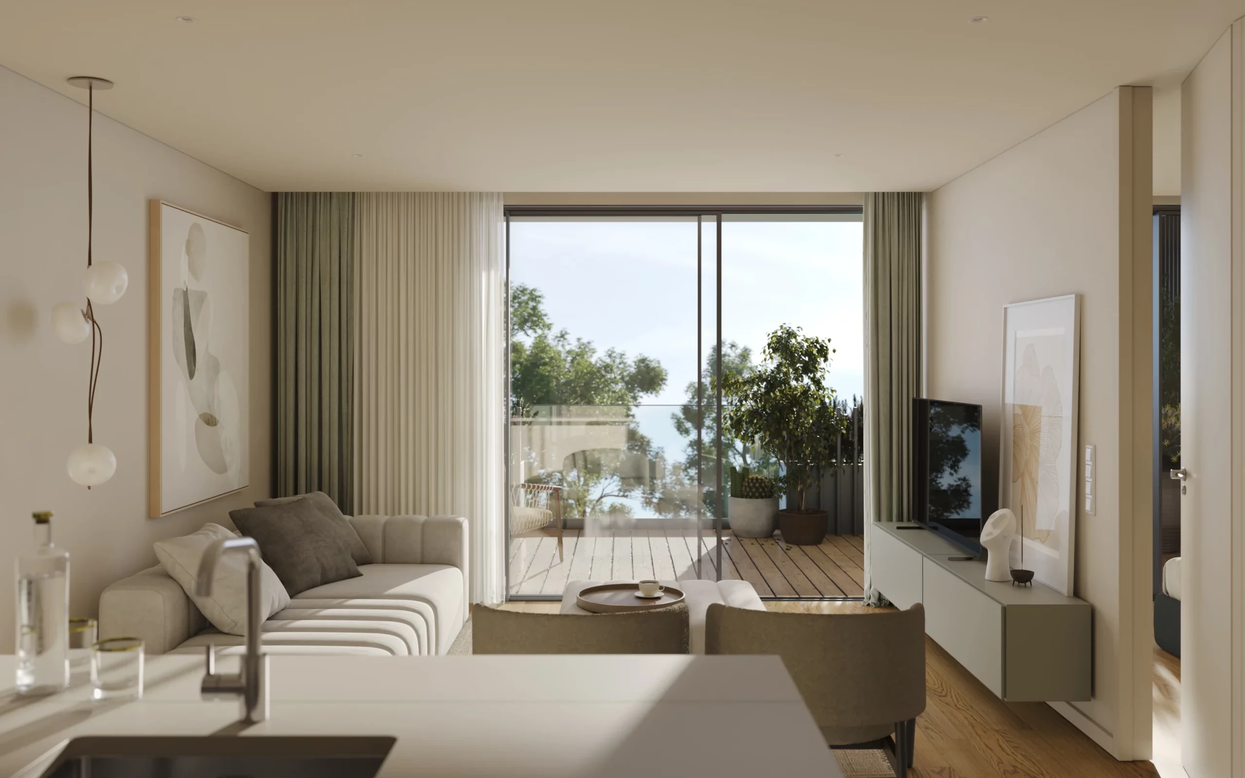 GN/02445 Apartamento T2 Novo Ultimo Piso Empreendimento Prestige Santa Marinha, Vila Nova de Gaia, zona de Coimbrões Porto