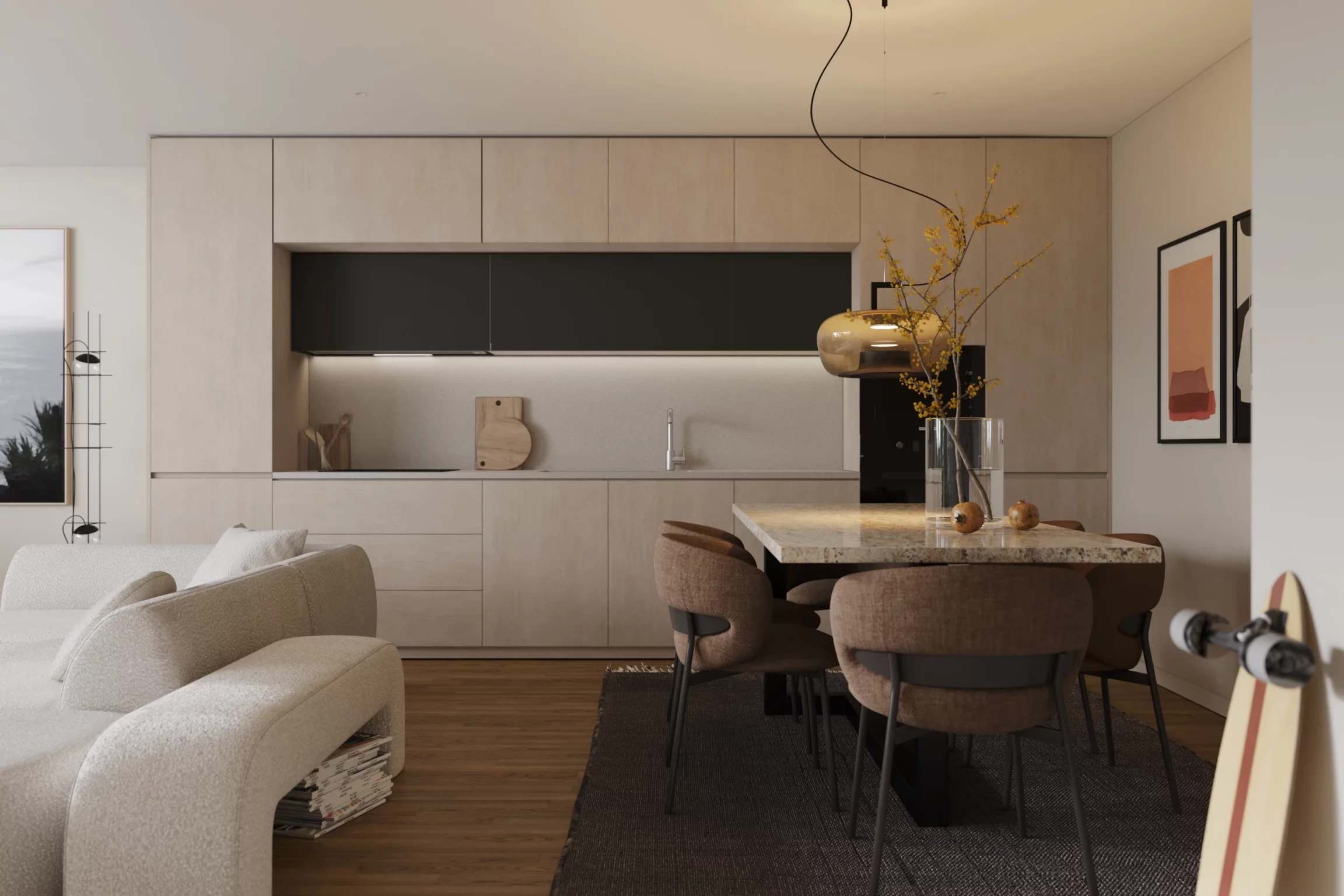 GN/02445 Apartamento T2 Novo Ultimo Piso Empreendimento Prestige Santa Marinha, Vila Nova de Gaia, zona de Coimbrões Porto