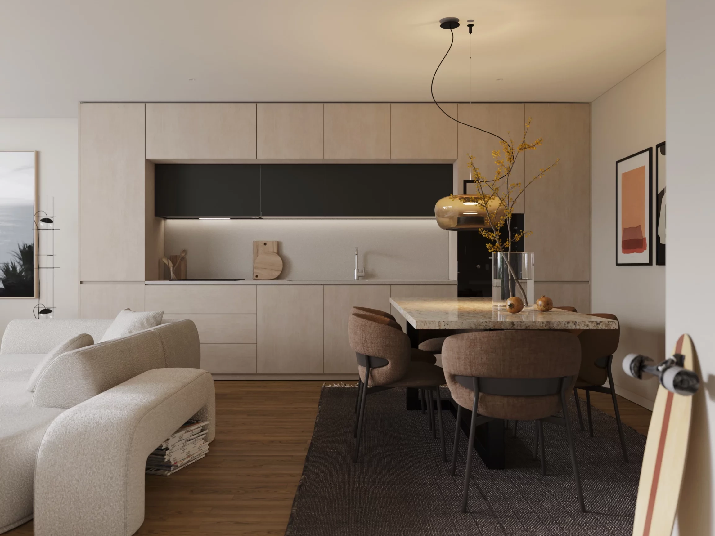 GN/02445 Apartamento T2 Novo Ultimo Piso Empreendimento Prestige Santa Marinha, Vila Nova de Gaia, zona de Coimbrões Porto