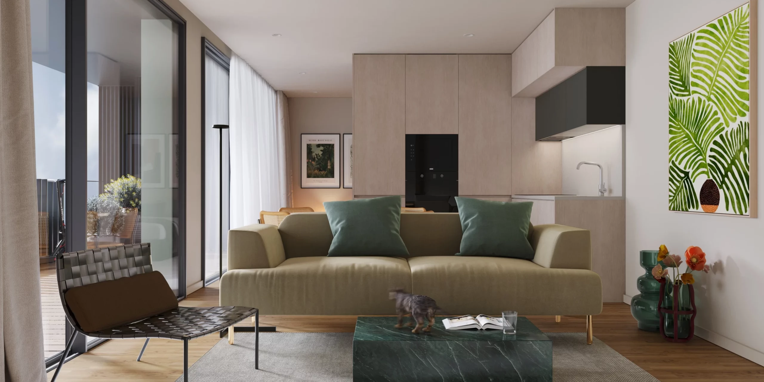 GN/02445 Apartamento T2 Novo Ultimo Piso Empreendimento Prestige Santa Marinha, Vila Nova de Gaia, zona de Coimbrões Porto