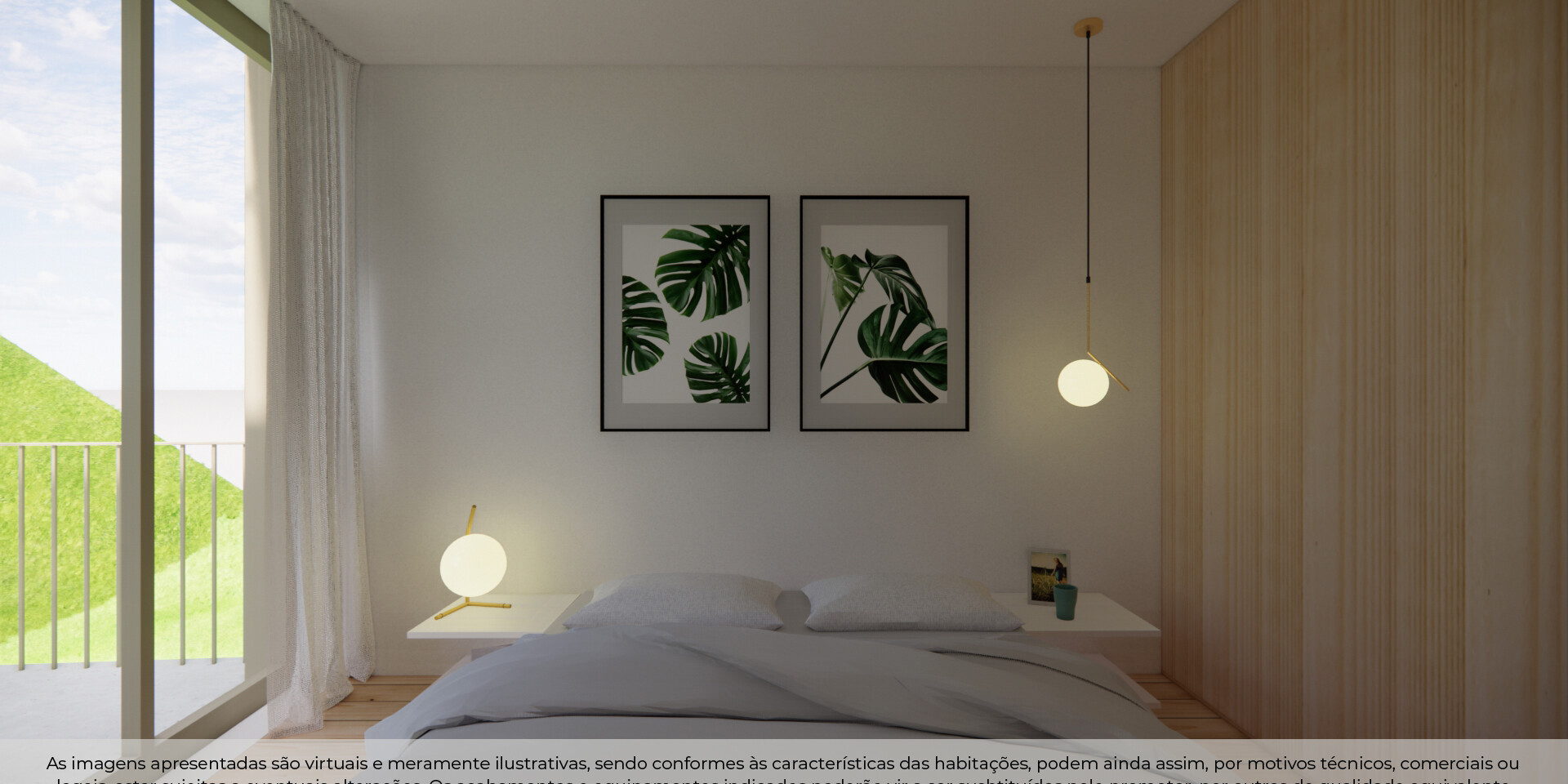 Apartamento T2 Casa da Campanuda Leça da Palmeira quarto 3