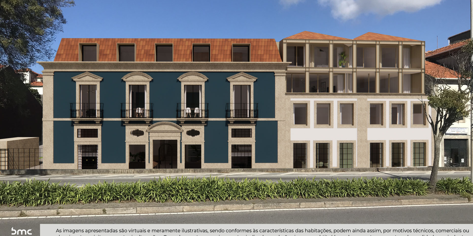 Apartamento T2 Casa da Campanuda Leça da Palmeira fachada