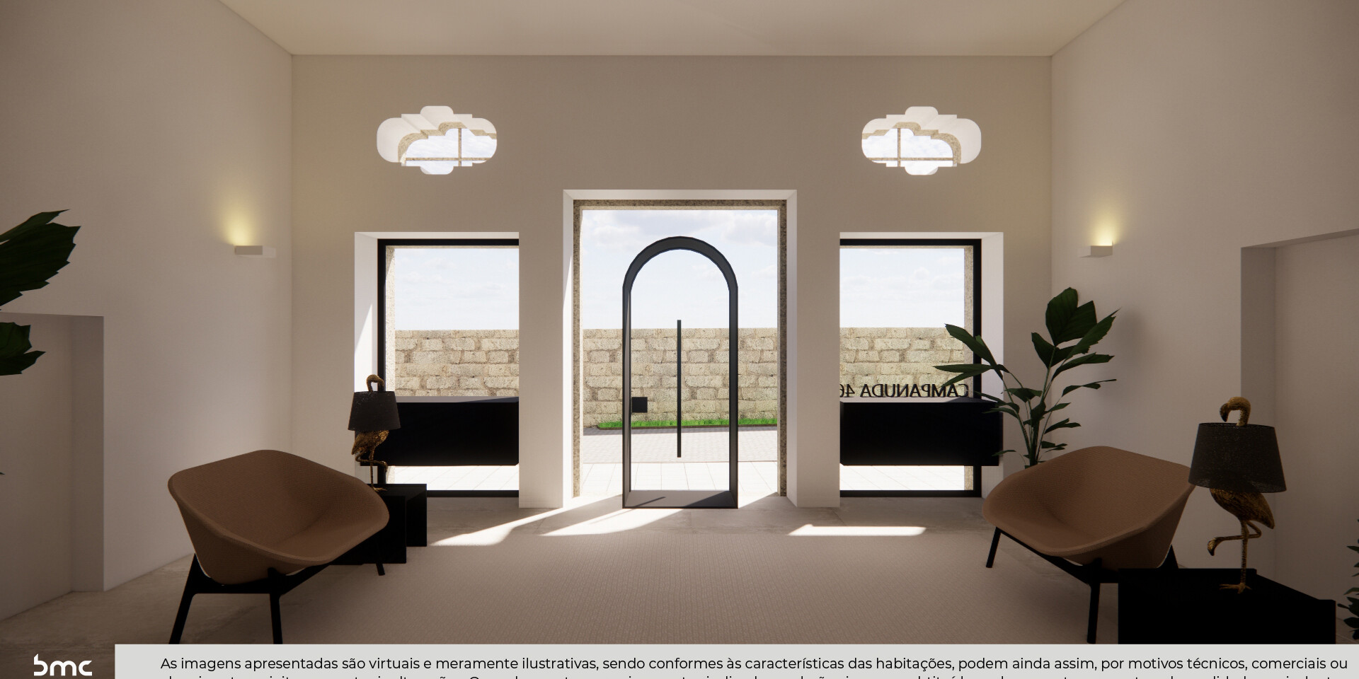 Apartamento T2 Casa da Campanuda Leça da Palmeira entrada