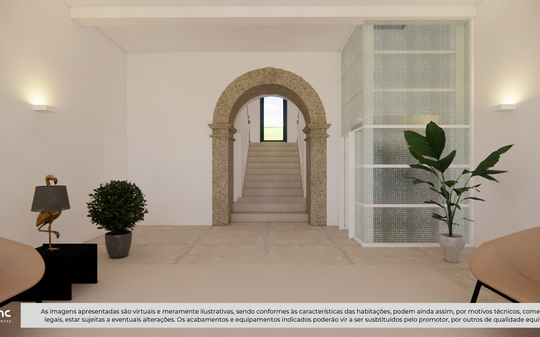 Apartamento T2 Casa da Campanuda Leça da Palmeira entrada