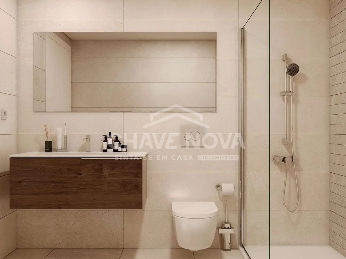 GN/02459 apartamento T2 Novo Lugar de Garagem e Arrumo em Rio Tinto Ouro Valley Gondomar Porto
